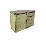 Wood Metal Cabinet