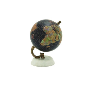 Black Marble Globe