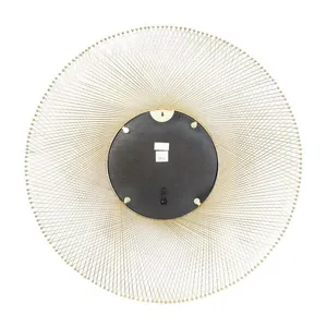 Gold Modern Metal Wall Mirror
