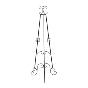Black Metal Traditional Easel