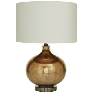 Copper Glass Accent Lamp