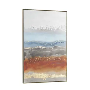 Multi Colored Ceramic Framed Wall Art