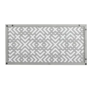 White Wood Farmhouse Abstract Wall Decor