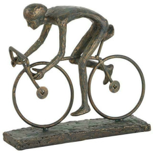 People on Bike Sculpture