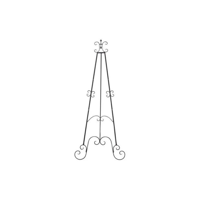Black Metal Traditional Easel