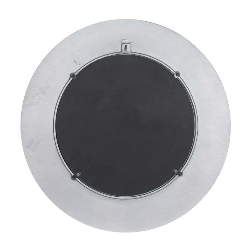 Grey Modern Aluminum Wall Mirror