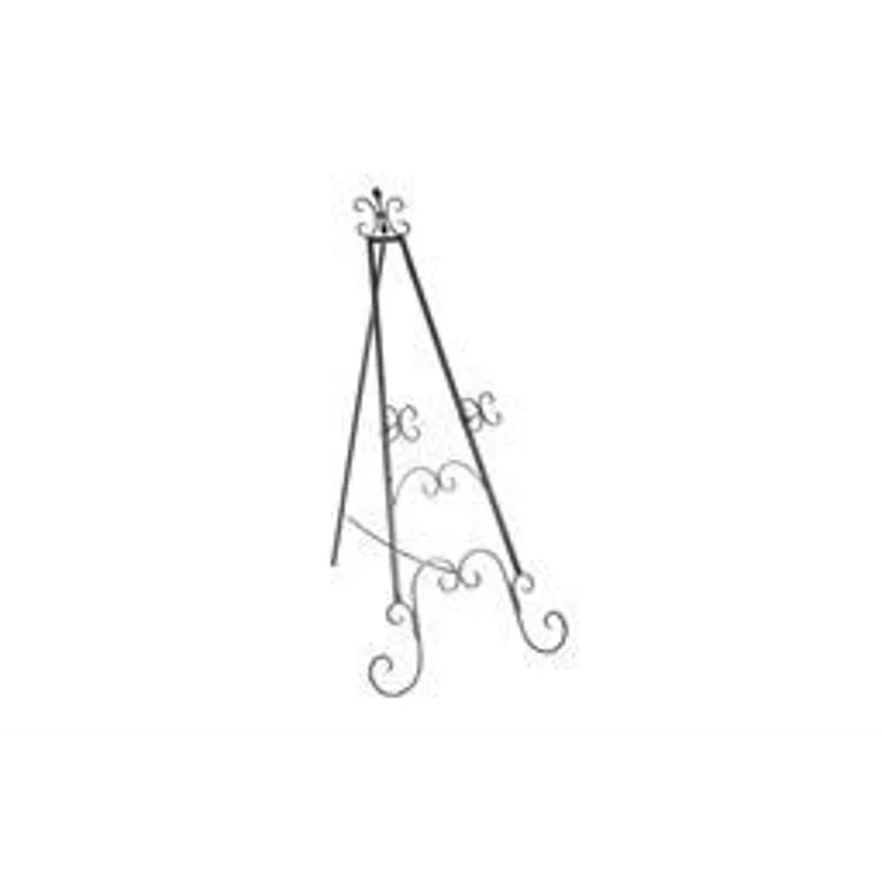 Black Metal Traditional Easel