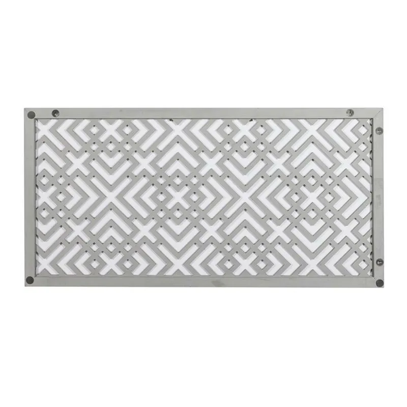 White Wood Farmhouse Abstract Wall Decor