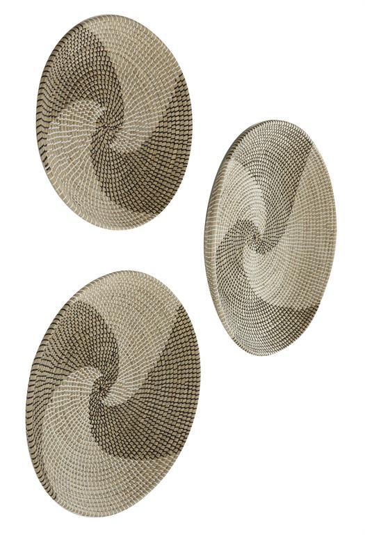 Seagrass Wall Art Set of 3 84432 by UMA Enterprise at Missouri Furniture