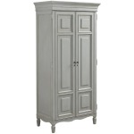 Summer Hill - French Gray Tall Cabinet
