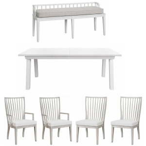 Modern Farmhouse 6 PC Dining Set