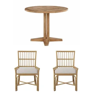 RT Dining Table & 2 Side Chairs