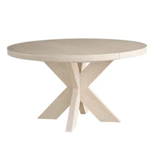 River Rock Round Dining Table - Silo with a white background