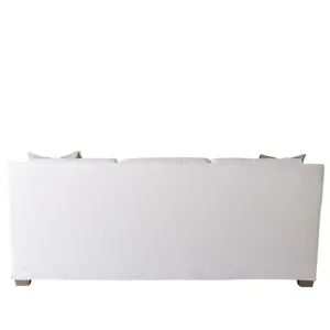 Malibu Slipcover Sofa - Silo with a white background