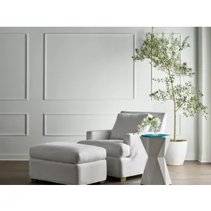 Malibu Slipcover Ottoman