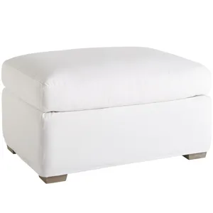 Malibu Slipcover Ottoman