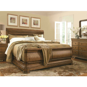 New Lou 4 PC Queen Sleigh Bedroom Set