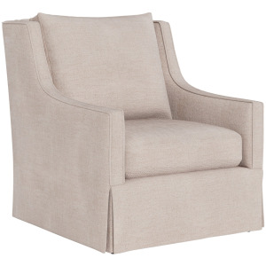 Hudson Skirted Petite Swivel Glider