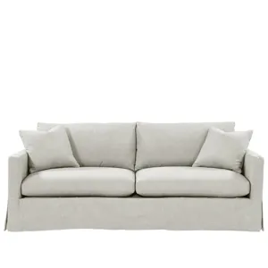 Mebane Slip Cover Sofa - Silo with a white background