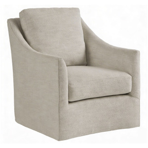 Walter Slipcover Swivel Chair