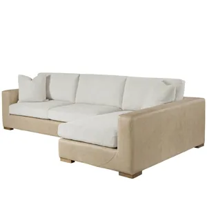 Modern Shelborne Chaise RAF Loveseat LAF