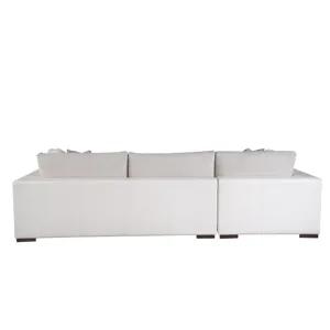 Shelborne Left Arm Chaise Right Arm Loveseat - Silo with a white background