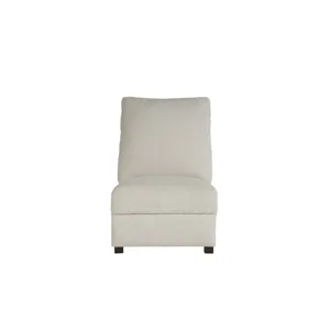 Rhodes Armless Recliner - Silo with a white background