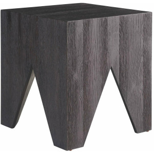 Griffith Park Obsidian End Table