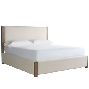 Boulder Upholstered Bed King - Silo with a white background