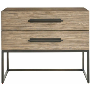 Dwell Boulder Metal Base Nightstand