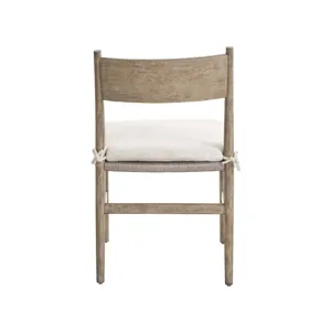 Boulder Wood Back Side Chair - Silo with a white background