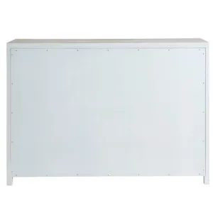 River Rock Ten Drawer Dresser - Silo with a white background