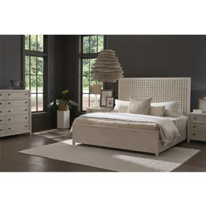 River Rock Panel Bed King - Multiple item room scene
