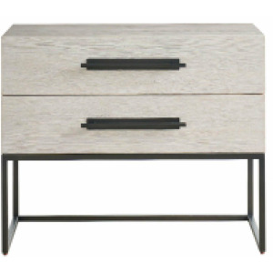 Dwell River Rock Metal Base Nightstand