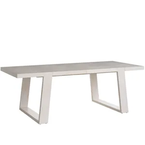 River Rock Dining Table - Silo with a white background