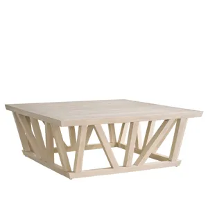 Dwell River Rock Square Cocktail Table