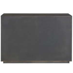 Sable Eight Drawer Dresser - Silo with a white background