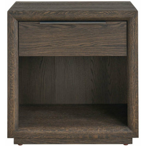 Modern Sable One Drawer Nightstand