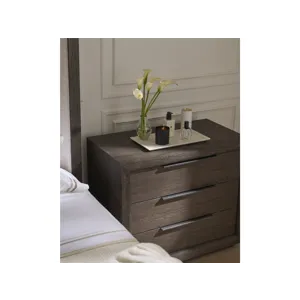Sable Plinth Nightstand - Multiple item room scene