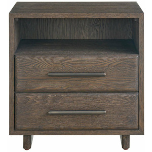 Modern Sable Open Storage Nightstand