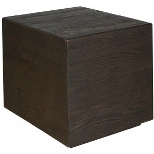 Modern Sable Square End Table