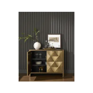Modern Origami Hall Chest