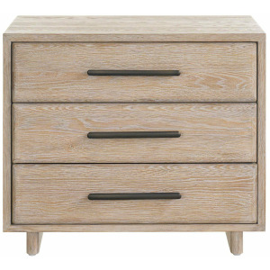 Modern Desert Three Drawer Nightstand