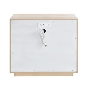 Desert Plinth Nightstand - Silo with a white background