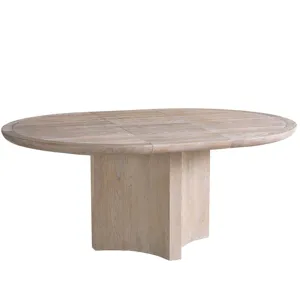 Desert Round Dining Table - Silo with a white background
