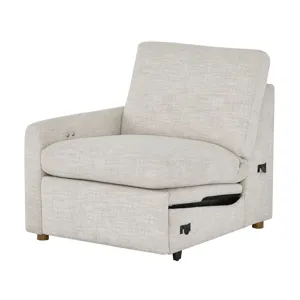 Hyde Recliner Chair LAF - Silo with a white background