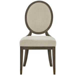 Montclair Cocoa Oval Side Chair