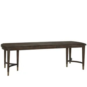 Cocoa Dining Table - Silo with a white background