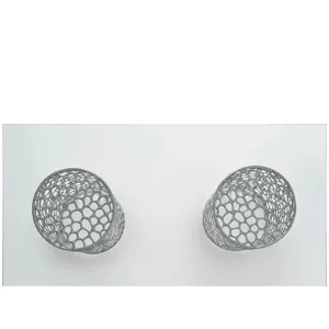 Coral Rectangle Dining Table - Silo with a white background