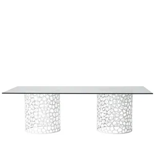 Oasis- Coastal Living Home Coral Rectangle Dining Table